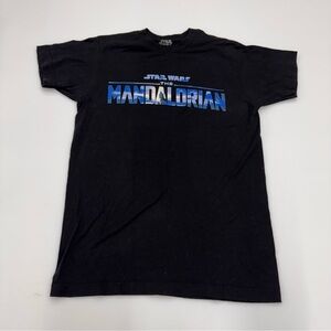 Star Wars The Mandalorian Men’s Graphic T-Shirt Short Sleeve Top Size Small